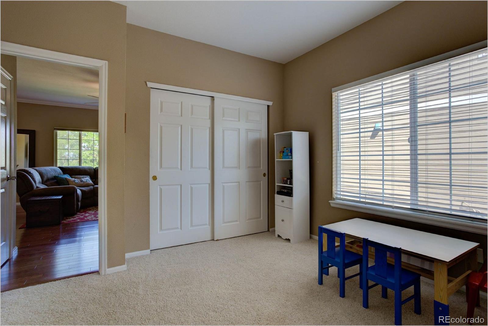 1021 Riddlewood Road Highlands Ranch, CO 80129 - Photo 9 of 29 a balcony with furniture and window