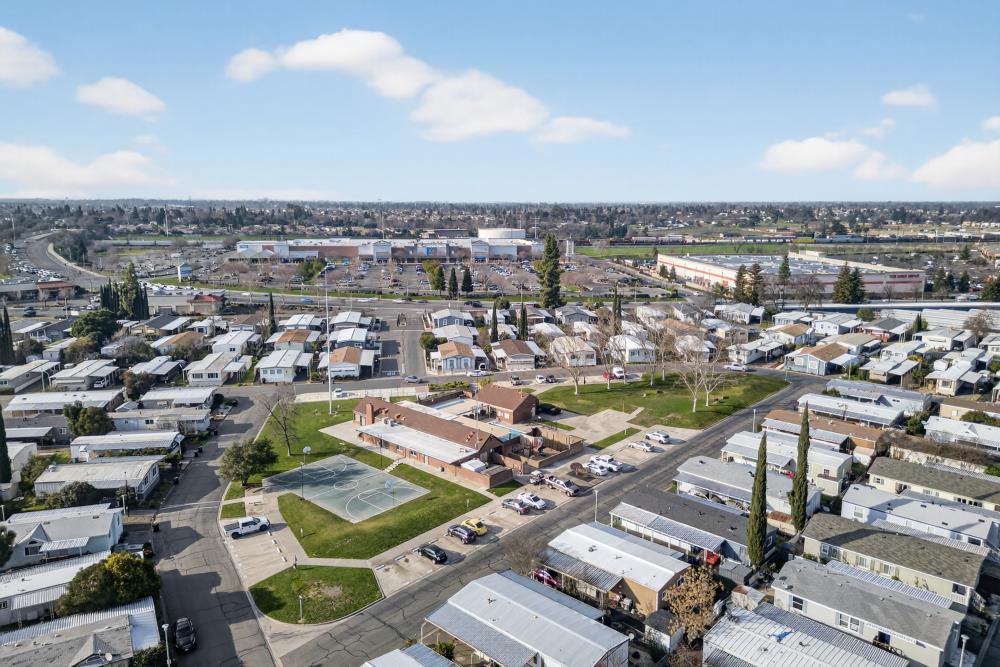 7460 Azimuth Lane, Unit 253 Sacramento, CA 95842 - Photo 48 of 50 an aerial view of a city with lots of residential buildings