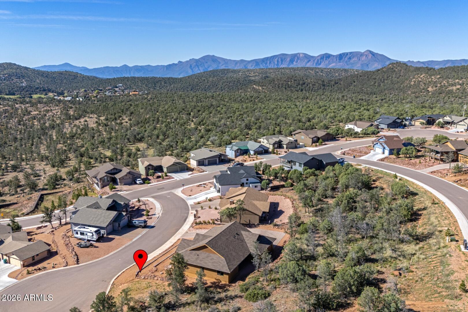 504 North Wagon Court Payson, AZ 85541 - Photo 21 of 21 a view of a city with a lake
