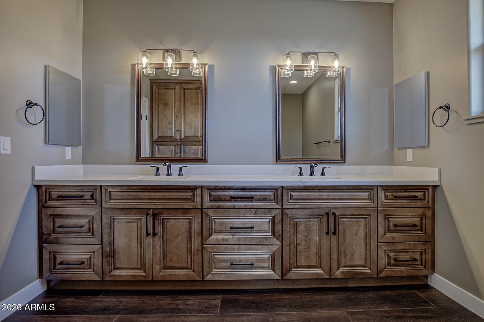 504 North Wagon Court Payson, AZ 85541 - Photo 10 of 21 a bathroom with a sink and a mirror