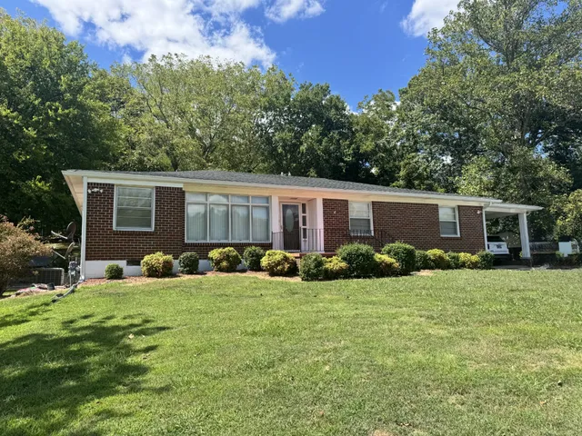 a view of a fireplace