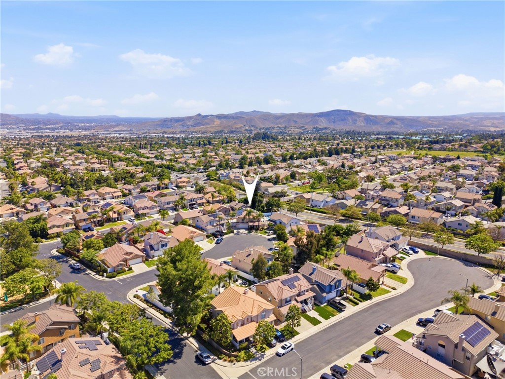855 Viewtop Circle Corona, CA 92881 - Photo 47 of 52 an aerial view of residential houses with city view