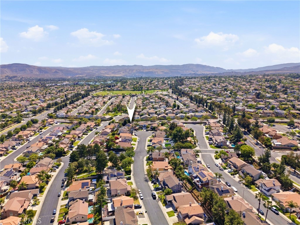 855 Viewtop Circle Corona, CA 92881 - Photo 49 of 52 an aerial view of a city