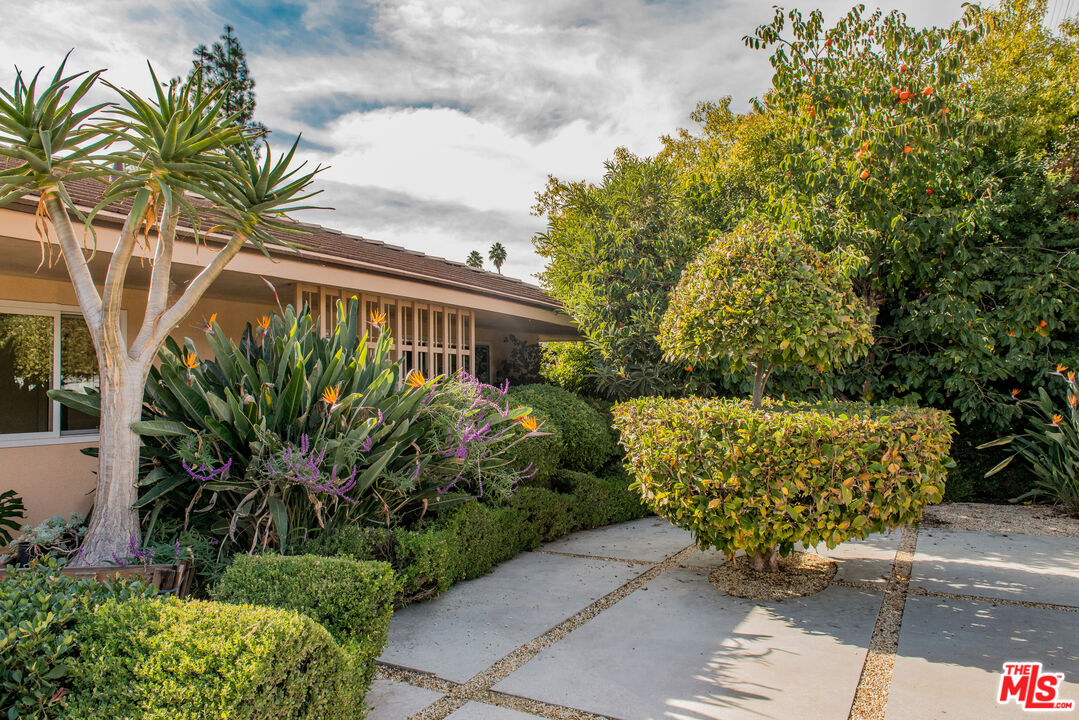 13104 West Magnolia Boulevard Sherman Oaks, CA 91423 - Photo 2 of 27 a view of a garden with plants