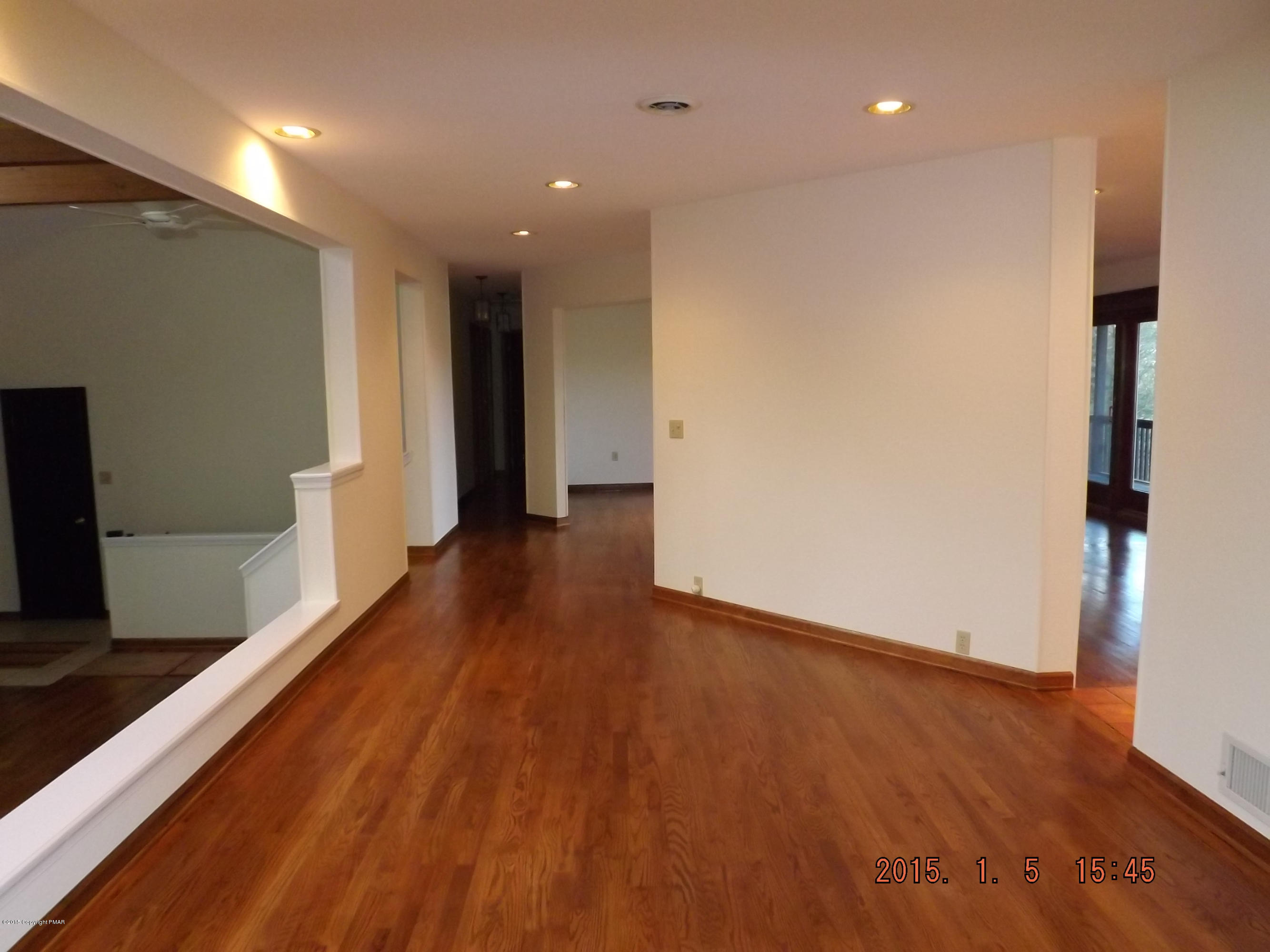 189 Turkey Ridge Kunkletown, PA 18058 - Photo 8 of 41 wooden floor in an empty room with a window