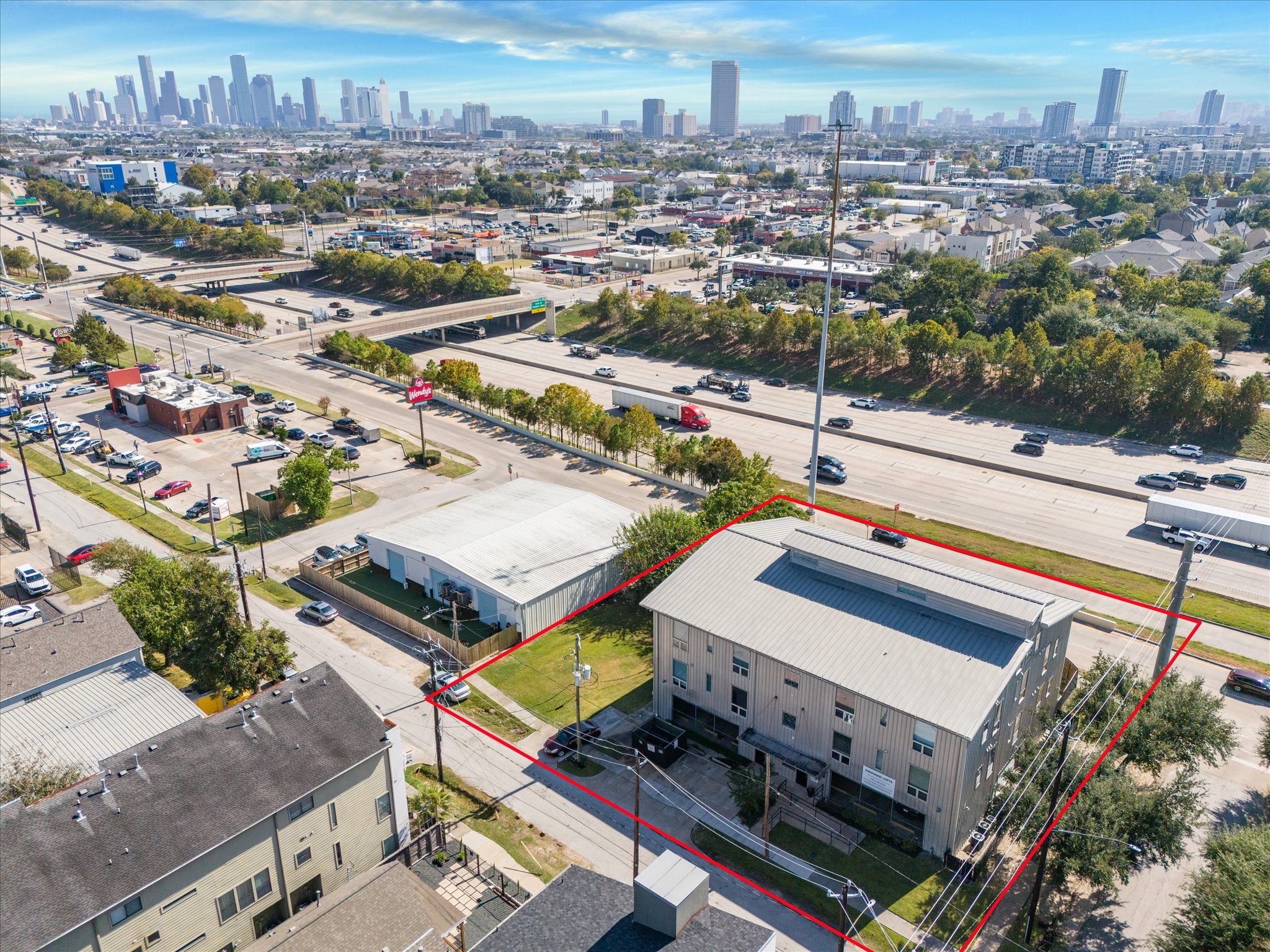 5017 Cornish Street Houston, TX 77007 - Photo 5 of 34 Ariel 3