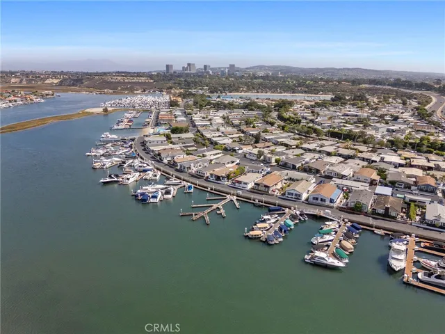 a view of a city with an ocean