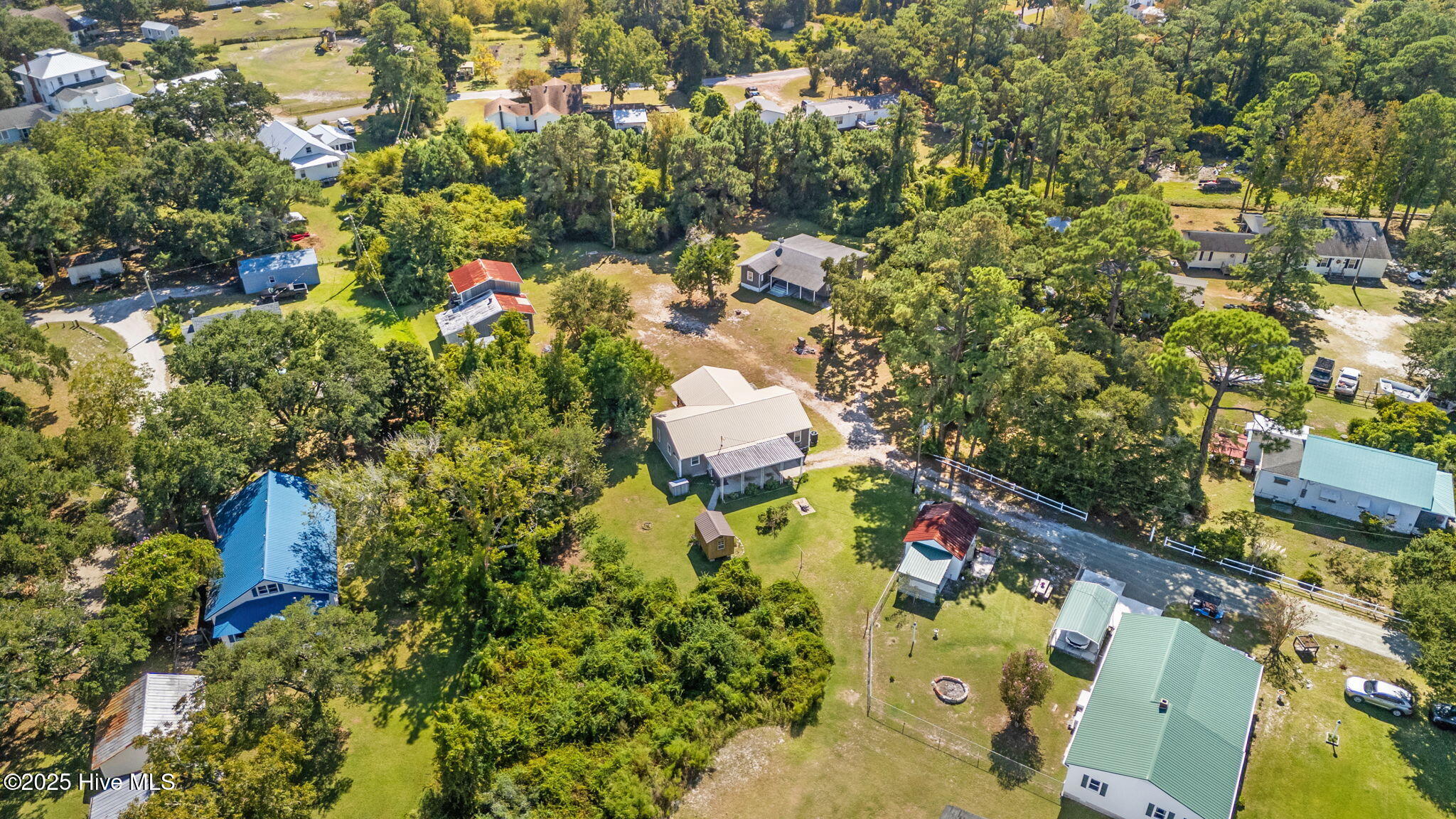 376 Shell Road Atlantic, NC 28511 - Photo 46 of 49 Aerial view of property