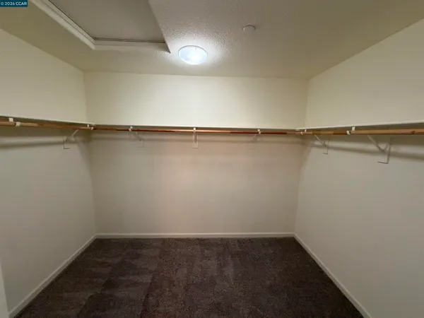 a view of a garage with furniture