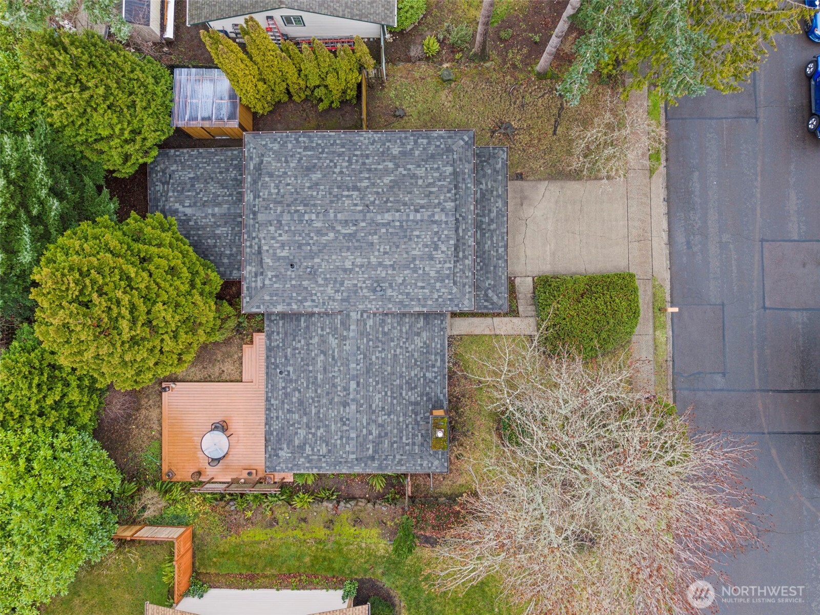 2009 Dayton Drive Southeast Renton, WA 98055 - Photo 15 of 19 an aerial view of a house with a garden