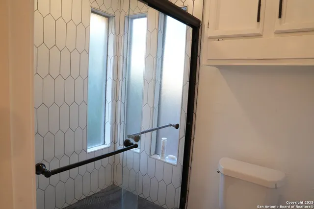 a view of a small space