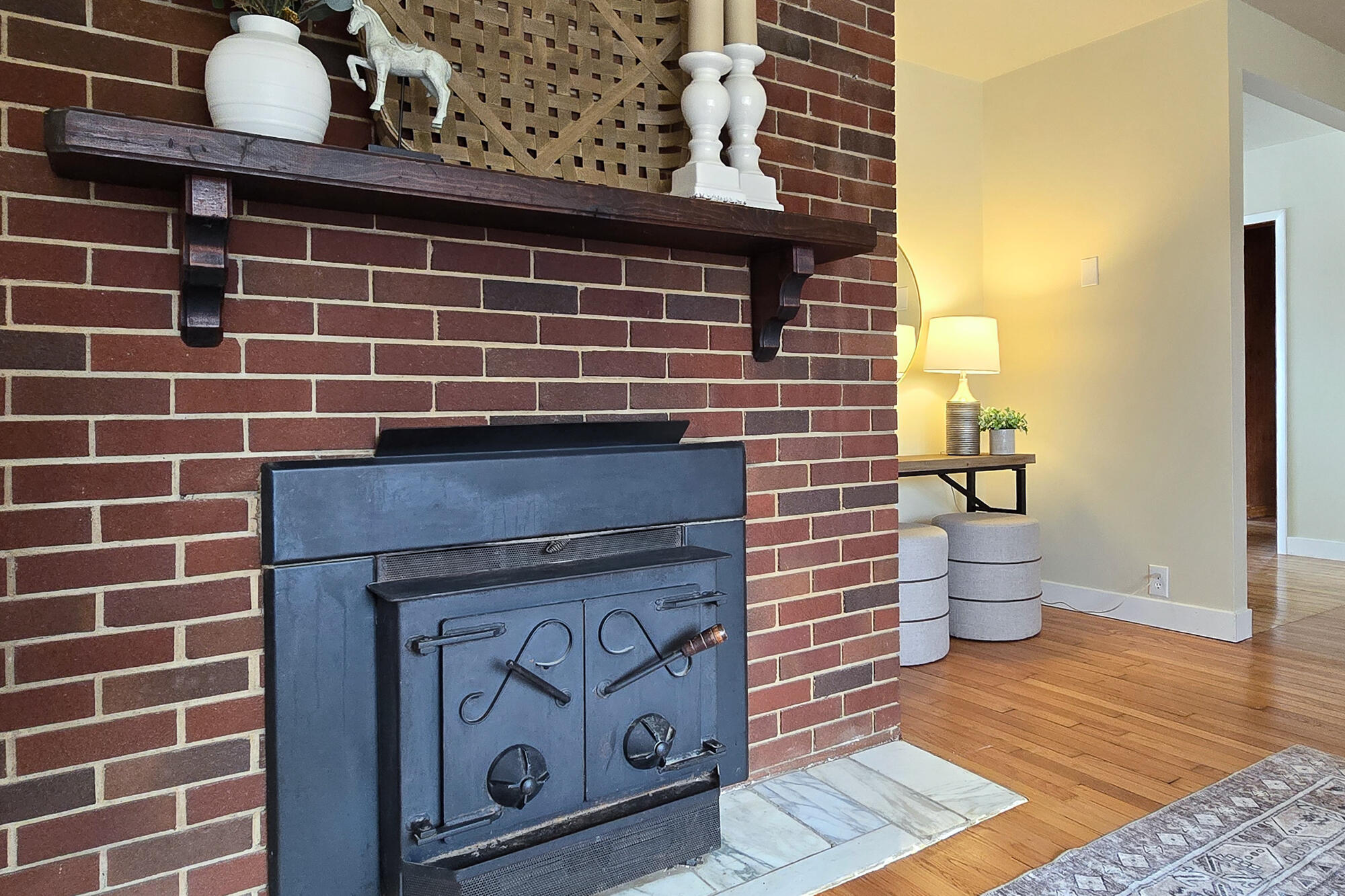 2800 Mayflower new fireplace
