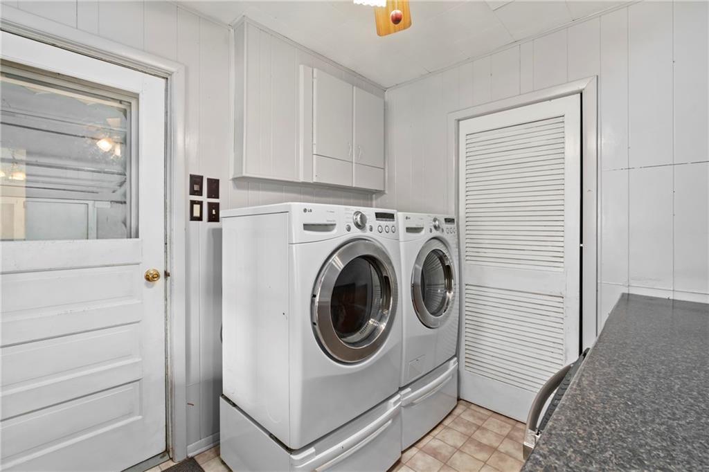 197 Douglass Road Beaver Falls, PA 15010 - Photo 17 of 33 a utility room with dryer and washer