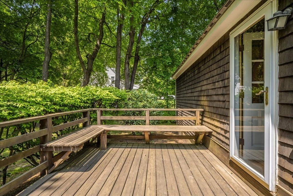 30 Cross Street Shrewsbury, MA 01545 - Photo 29 of 41 a view of balcony with wooden floor and fence