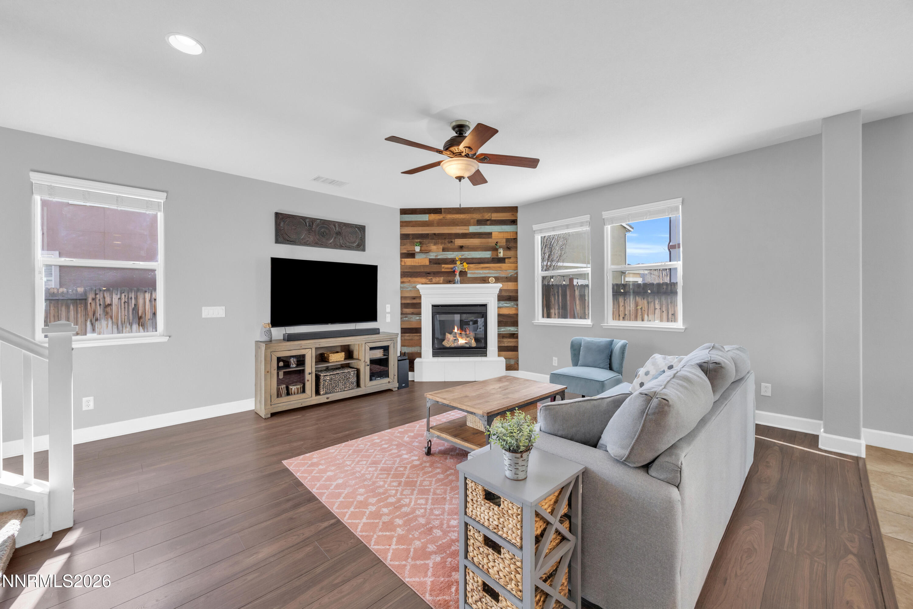 2085 Black Sand Drive Reno, NV 89521 - Photo 4 of 37 a living room with furniture and a flat screen tv