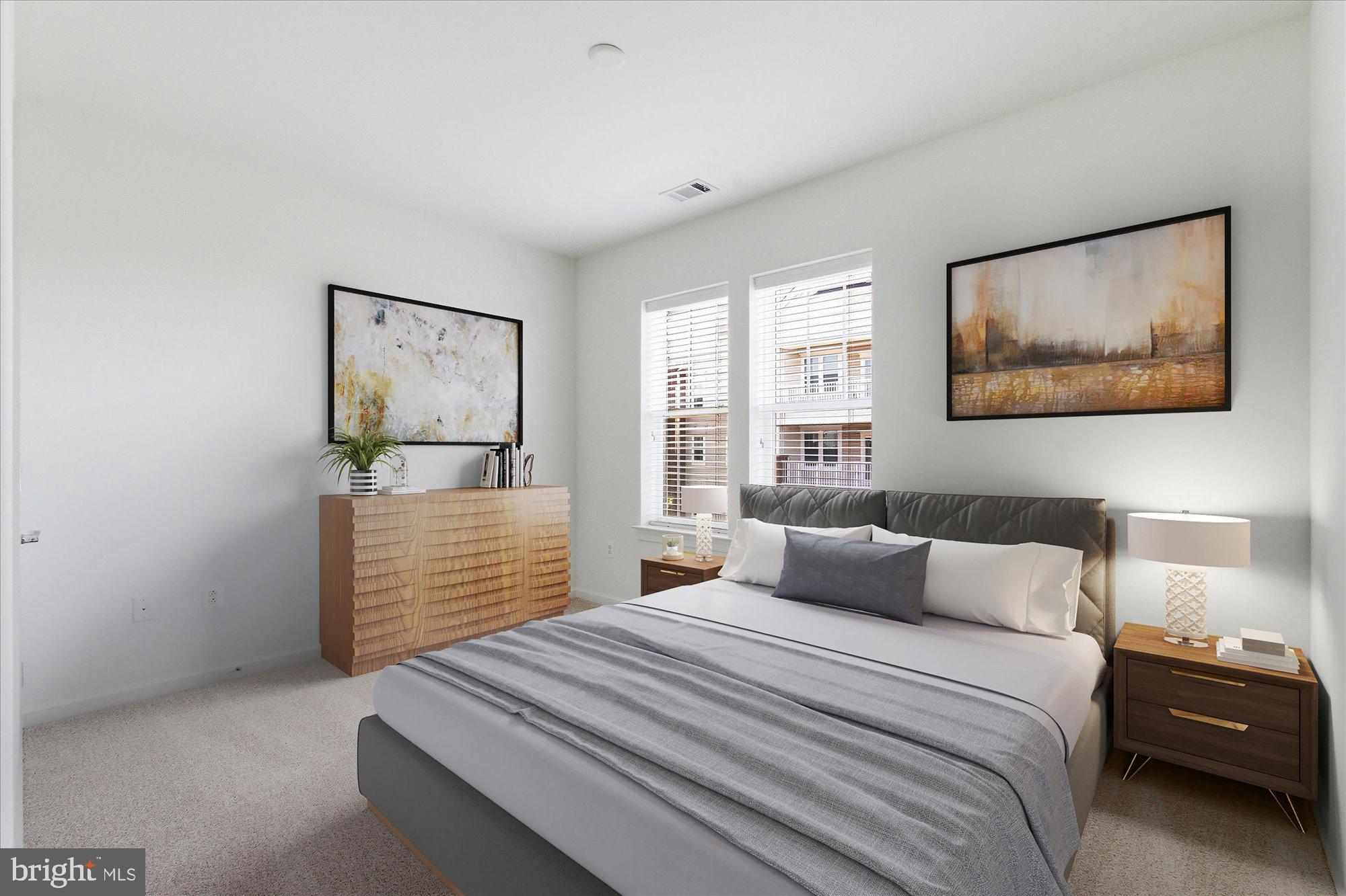 20650 Hope Spring Terrace, Unit 301 Ashburn, VA 20147 - Photo 7 of 35 Virtually staged bedroom 2