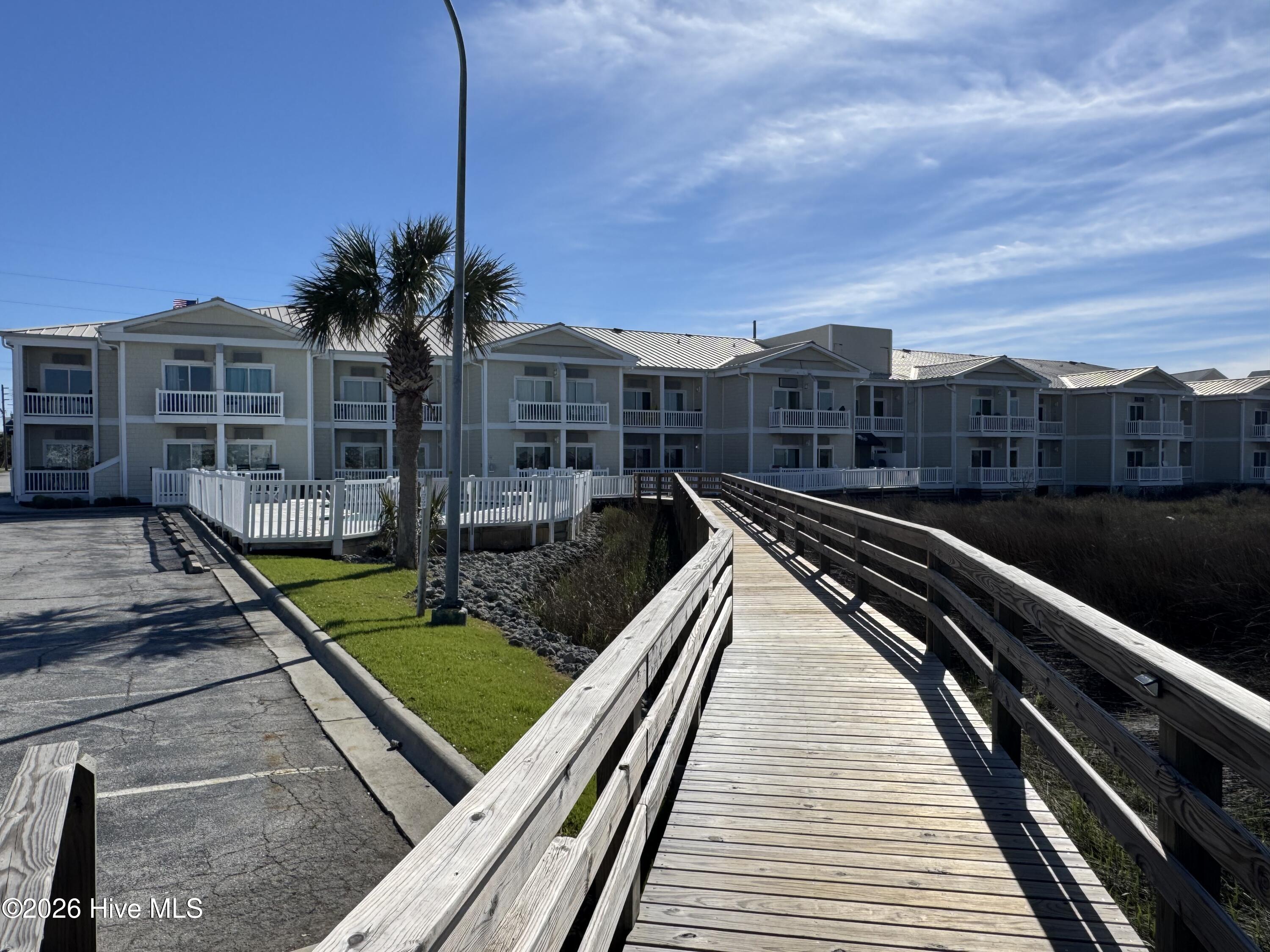 602 West Fort Macon Road, Unit 242 Atlantic Beach, NC 28512 - Photo 32 of 40 View fromdock