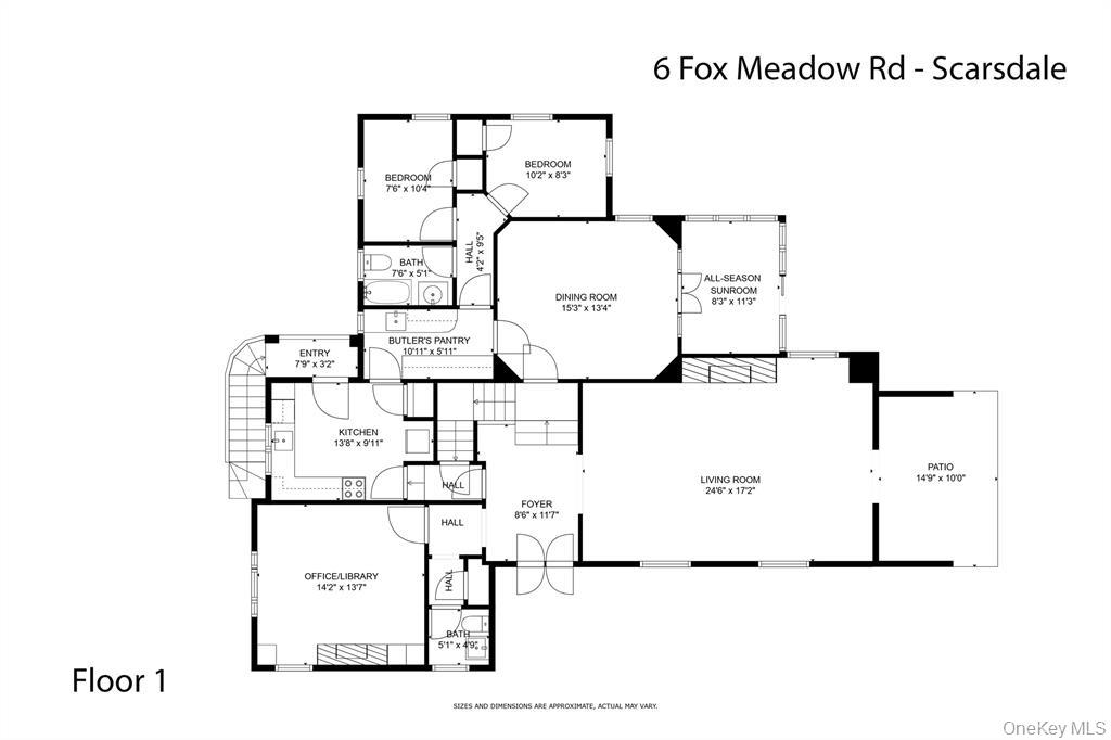 6 Fox Meadow Road Scarsdale, NY 10583 - Photo 18 of 20 View of layout