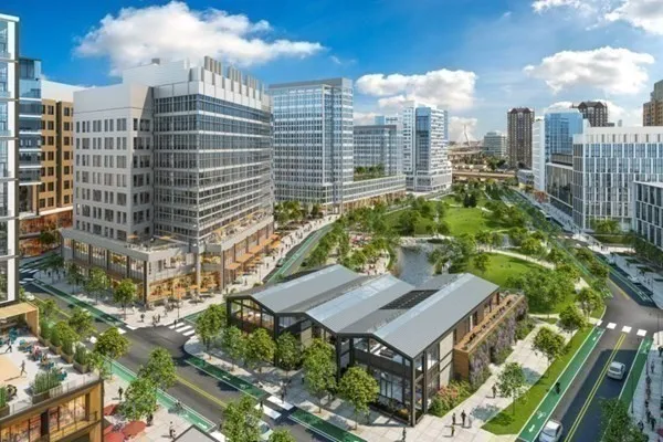 a view of a building with a porch