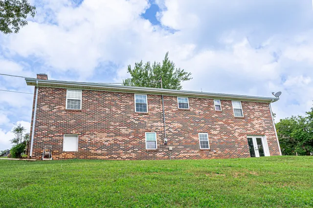 front view of house with a yard
