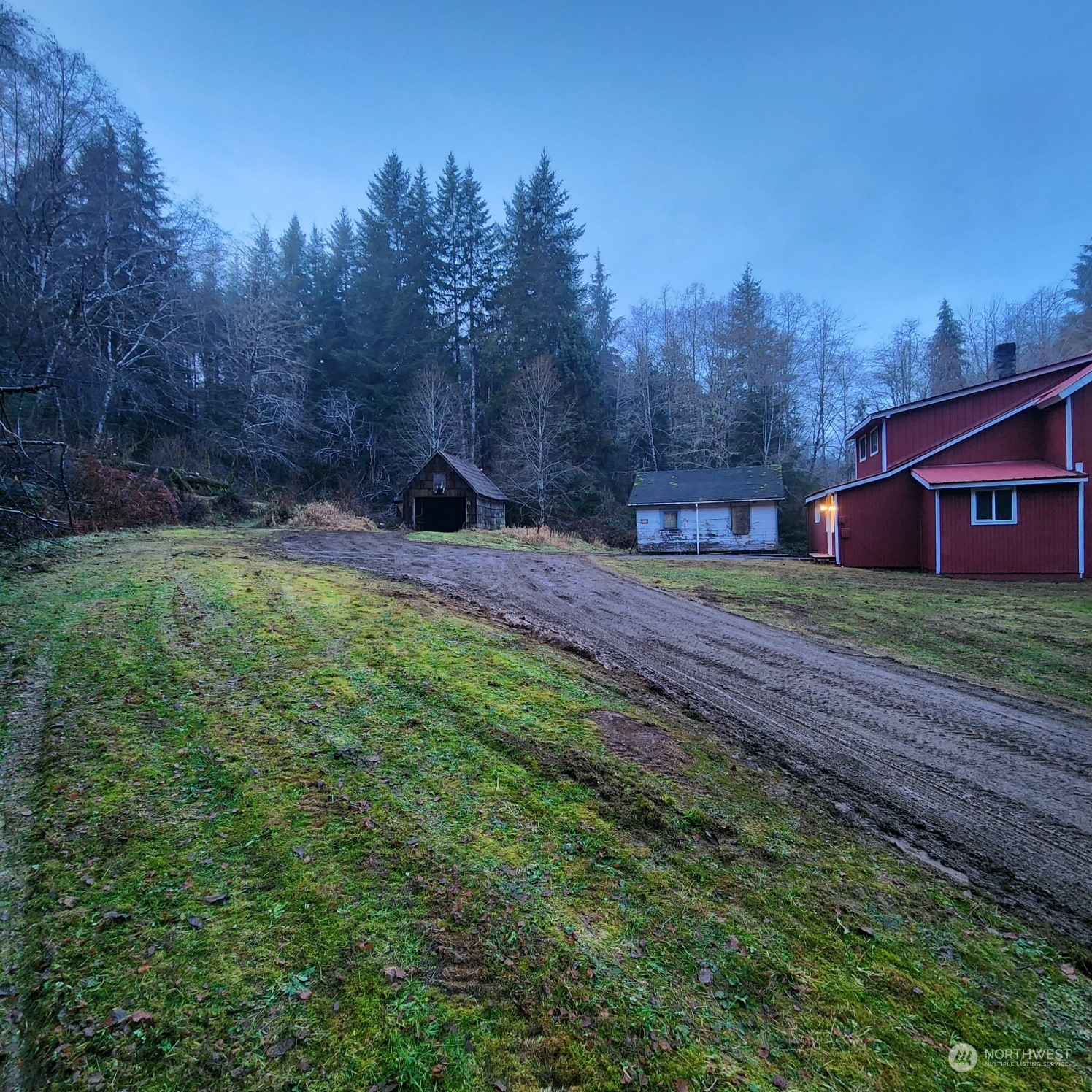 62 Kin Road Naselle, WA 98638 - Photo 20 of 20 a view of a house with a yard