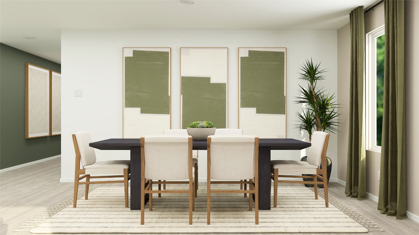2930 Blue Rdg Lane Temple, TX 76501 - Photo 13 of 30 a view of a dining room with furniture and window