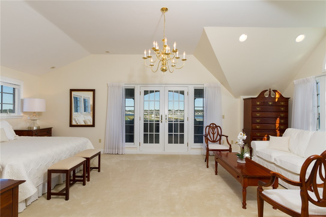 191 Old Beach Road Newport, RI 02840 - Photo 16 of 41 Master Suite- Balcony with Ocean view