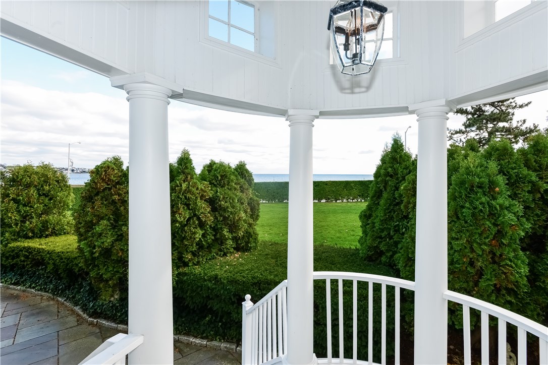 191 Old Beach Road Newport, RI 02840 - Photo 30 of 41 View from Front Door to the ocean.