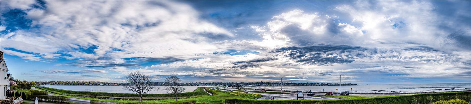 191 Old Beach Road Newport, RI 02840 - Photo 41 of 41 180 degree view from the deck!