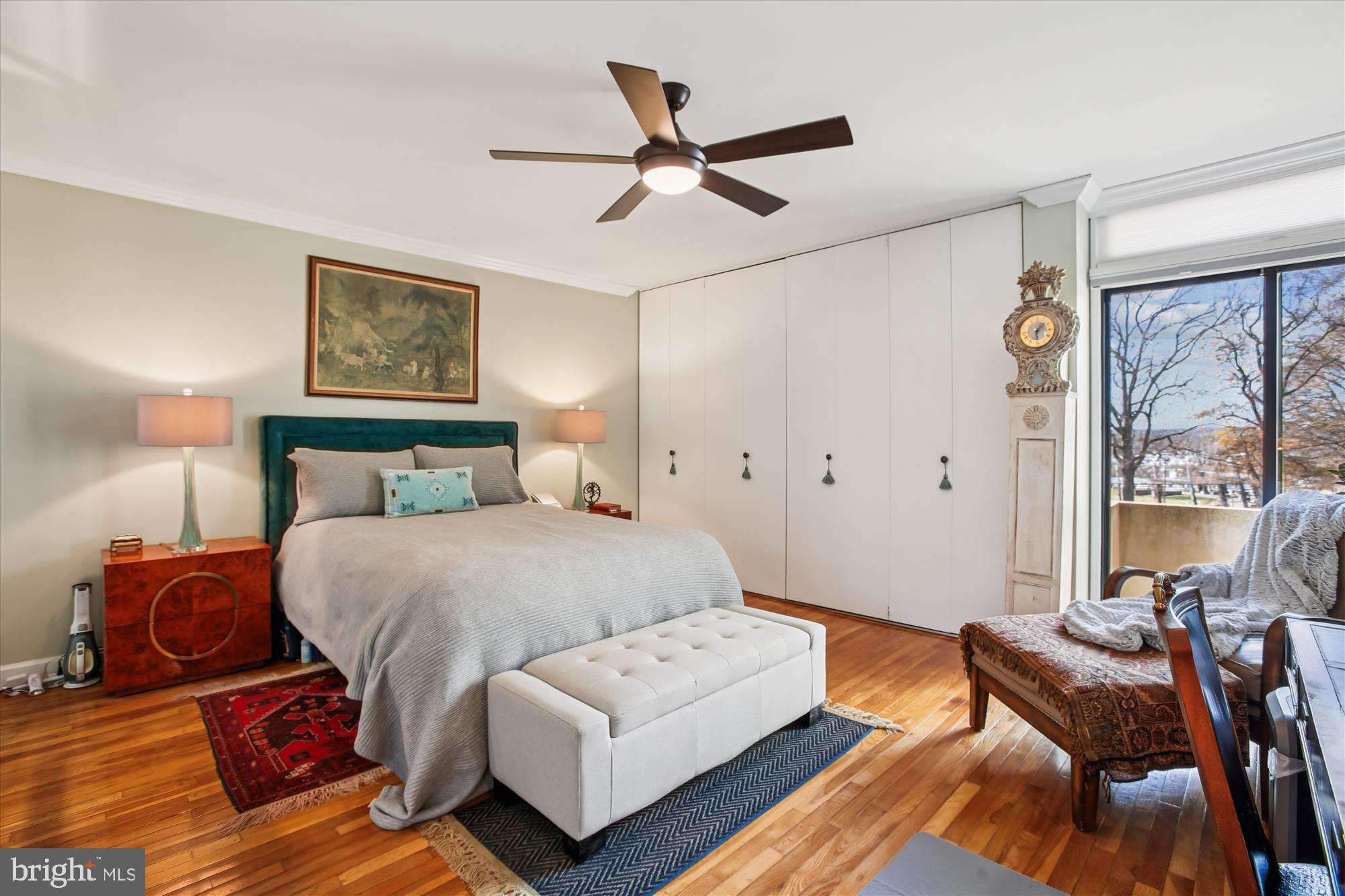 431 N Street Southwest Washington, DC 20024 - Photo 44 of 101 Serene bedroom with natural light and style.