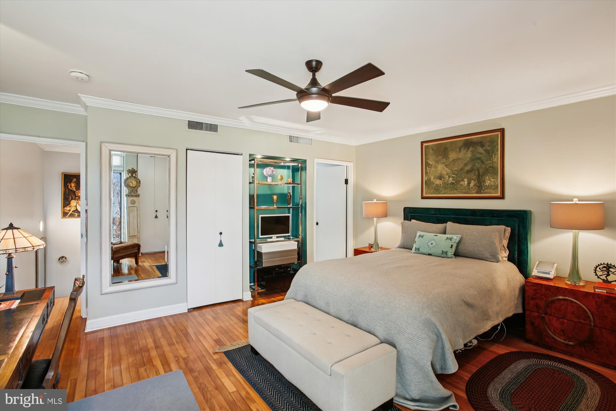 431 N Street Southwest Washington, DC 20024 - Photo 47 of 101 Serene bedroom with modern touches.