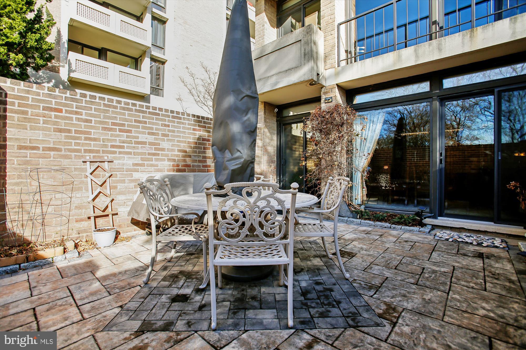 431 N Street Southwest Washington, DC 20024 - Photo 51 of 101 Charming patio oasis for outdoor gatherings.