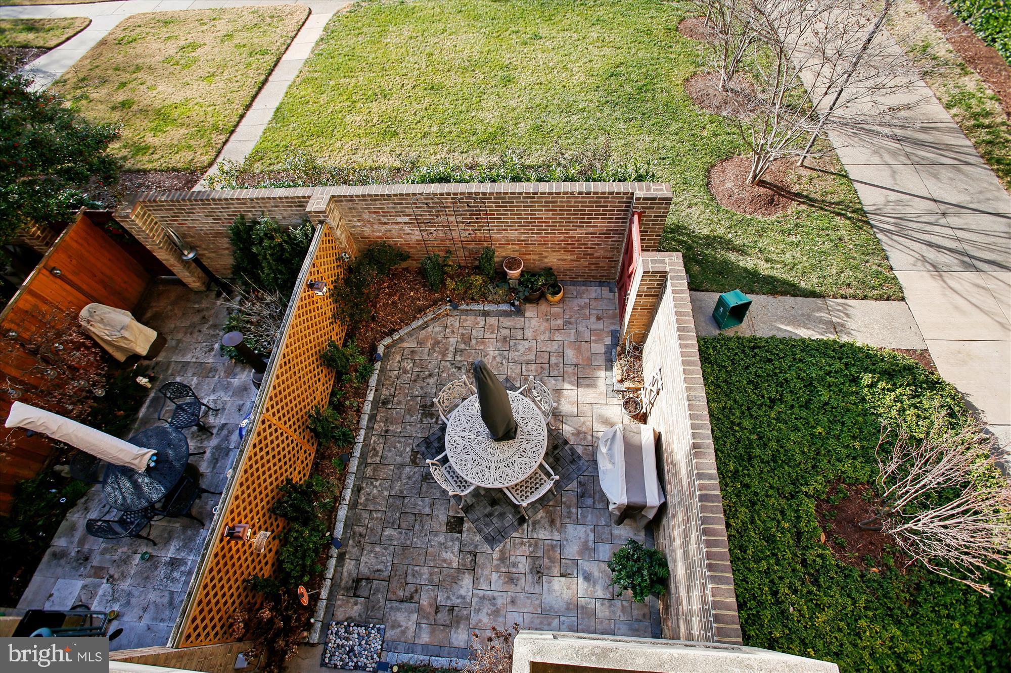 431 N Street Southwest Washington, DC 20024 - Photo 54 of 101 Charming outdoor retreat with lush greenery.