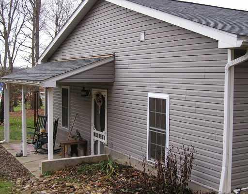 153 Little Beaver Road Enon Valley, PA 16120 - Photo 15 of 17 Exterior Back. In-Law Suite private rear porch