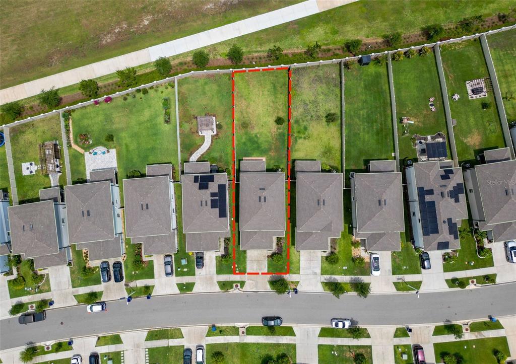 9324 Rally Spring Loop Wesley Chapel, FL 33545 - Photo 48 of 57 a aerial view of multiple house