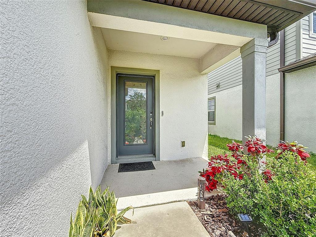 9324 Rally Spring Loop Wesley Chapel, FL 33545 - Photo 6 of 57 a view of a entryway door of the house