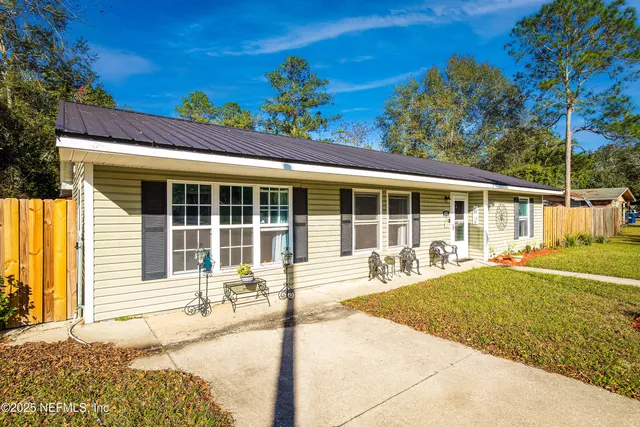 a house view with a sitting space