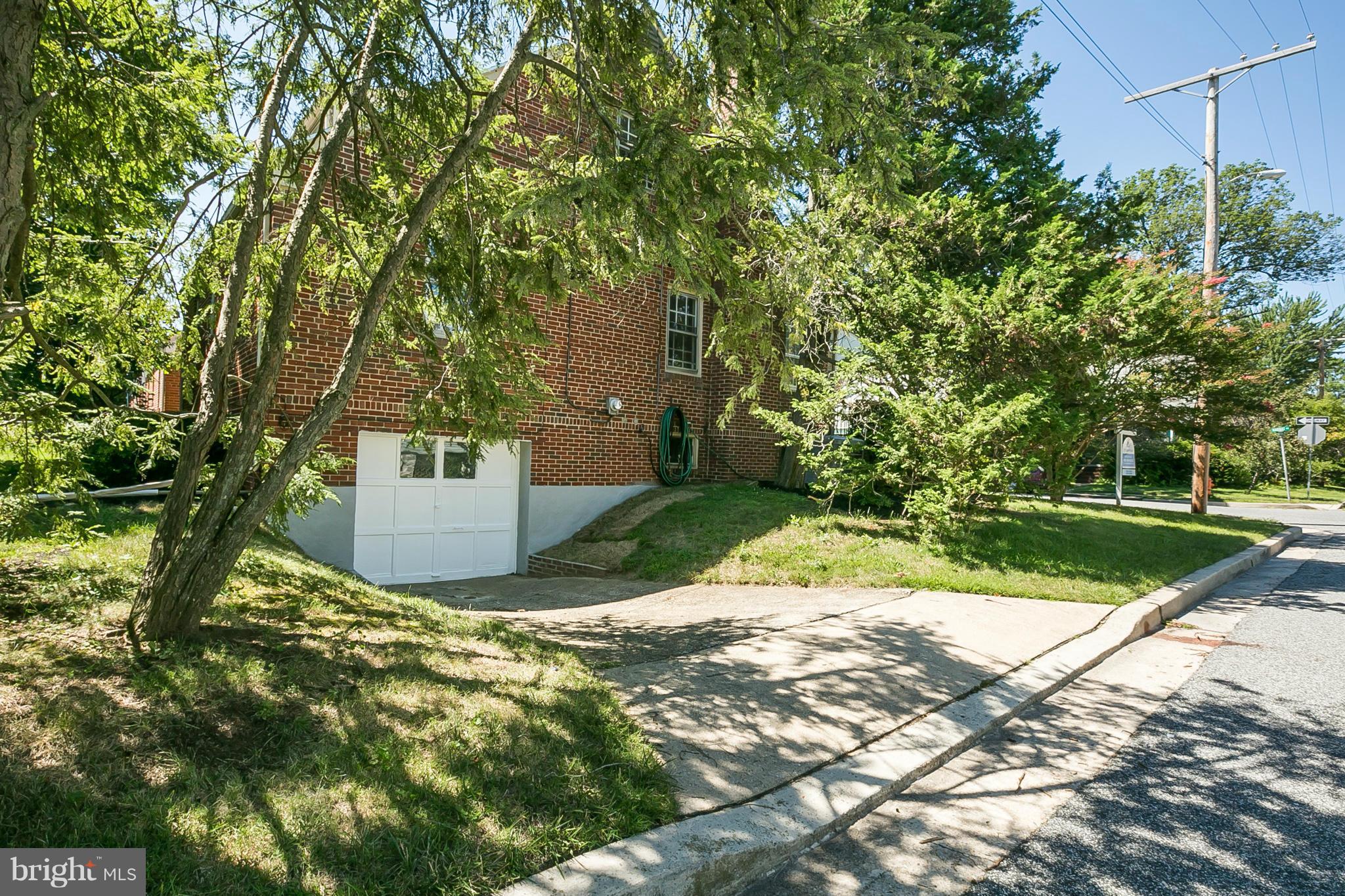 3301 Marnat Road Baltimore, MD 21208 - Photo 25 of 27 a view of a yard with plants and trees