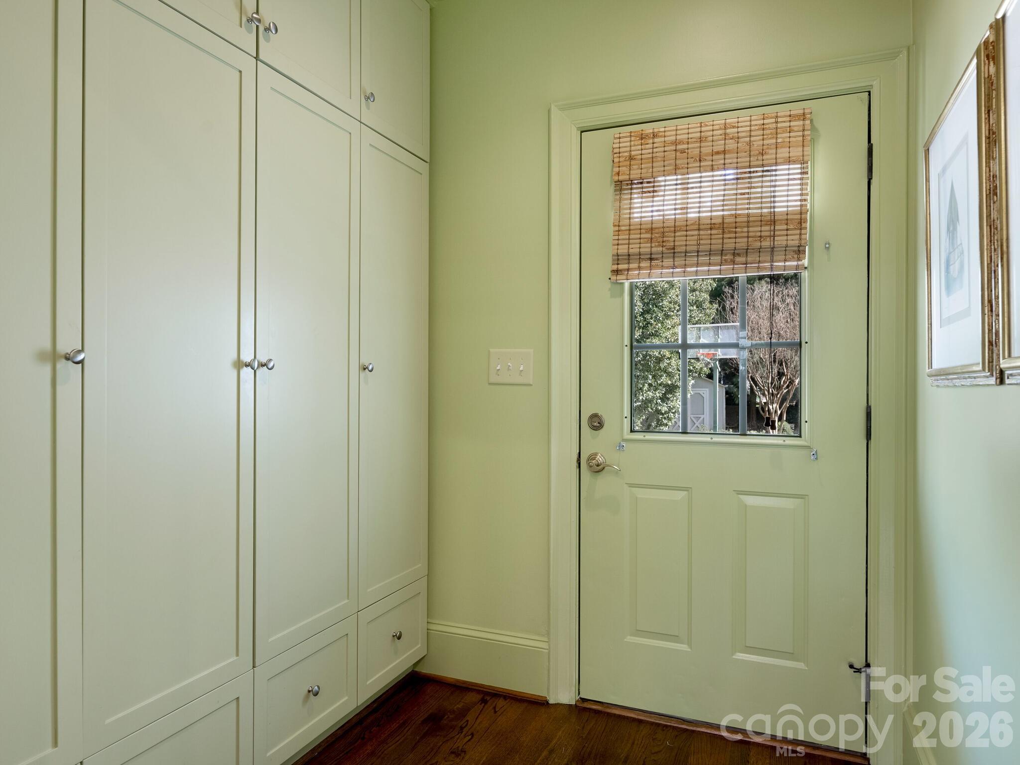 1413 Andover Road Charlotte, NC 28211 - Photo 20 of 41 a view of an entryway with wooden floor