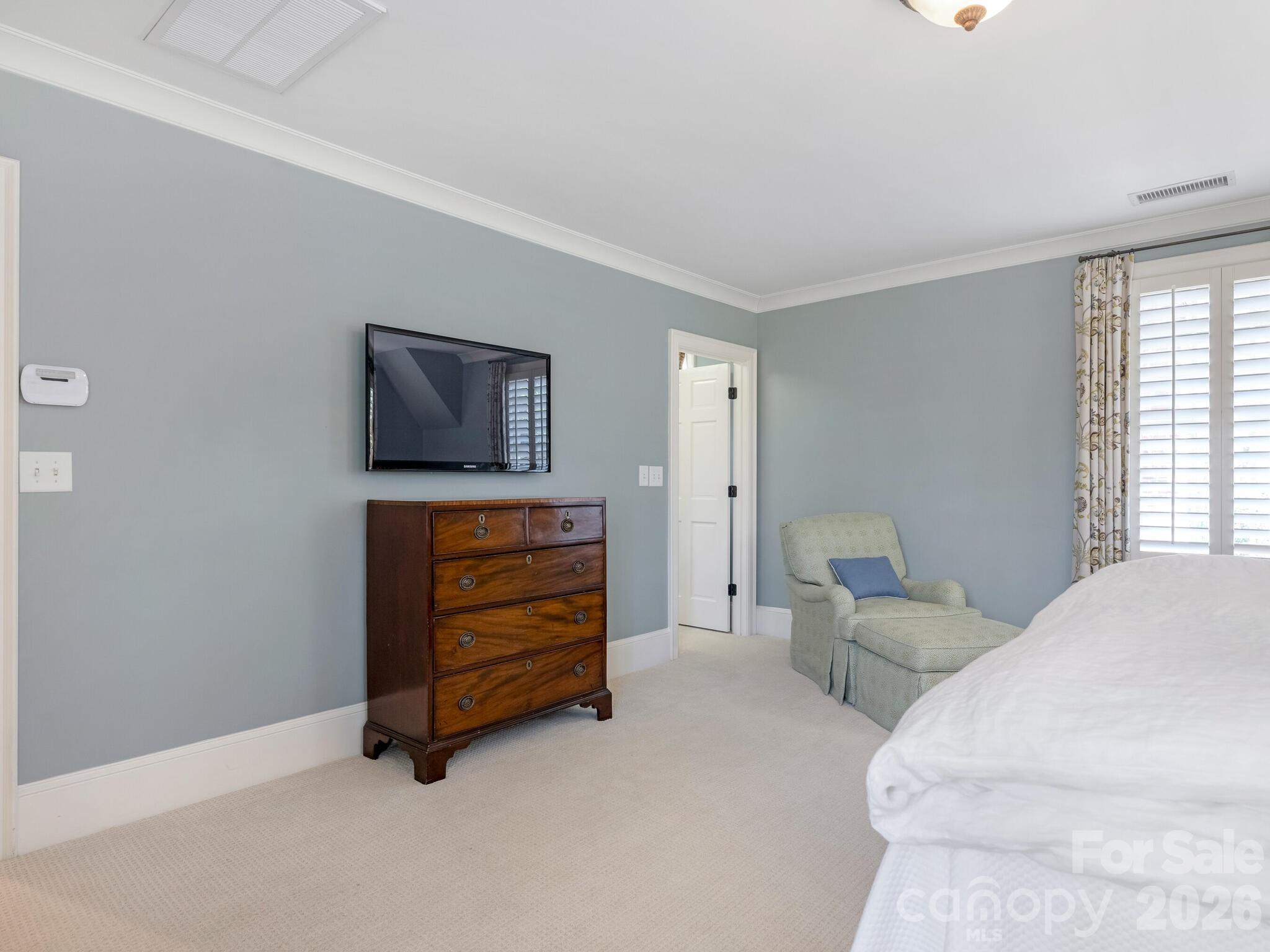 1413 Andover Road Charlotte, NC 28211 - Photo 24 of 41 a living room with furniture and a flat screen tv