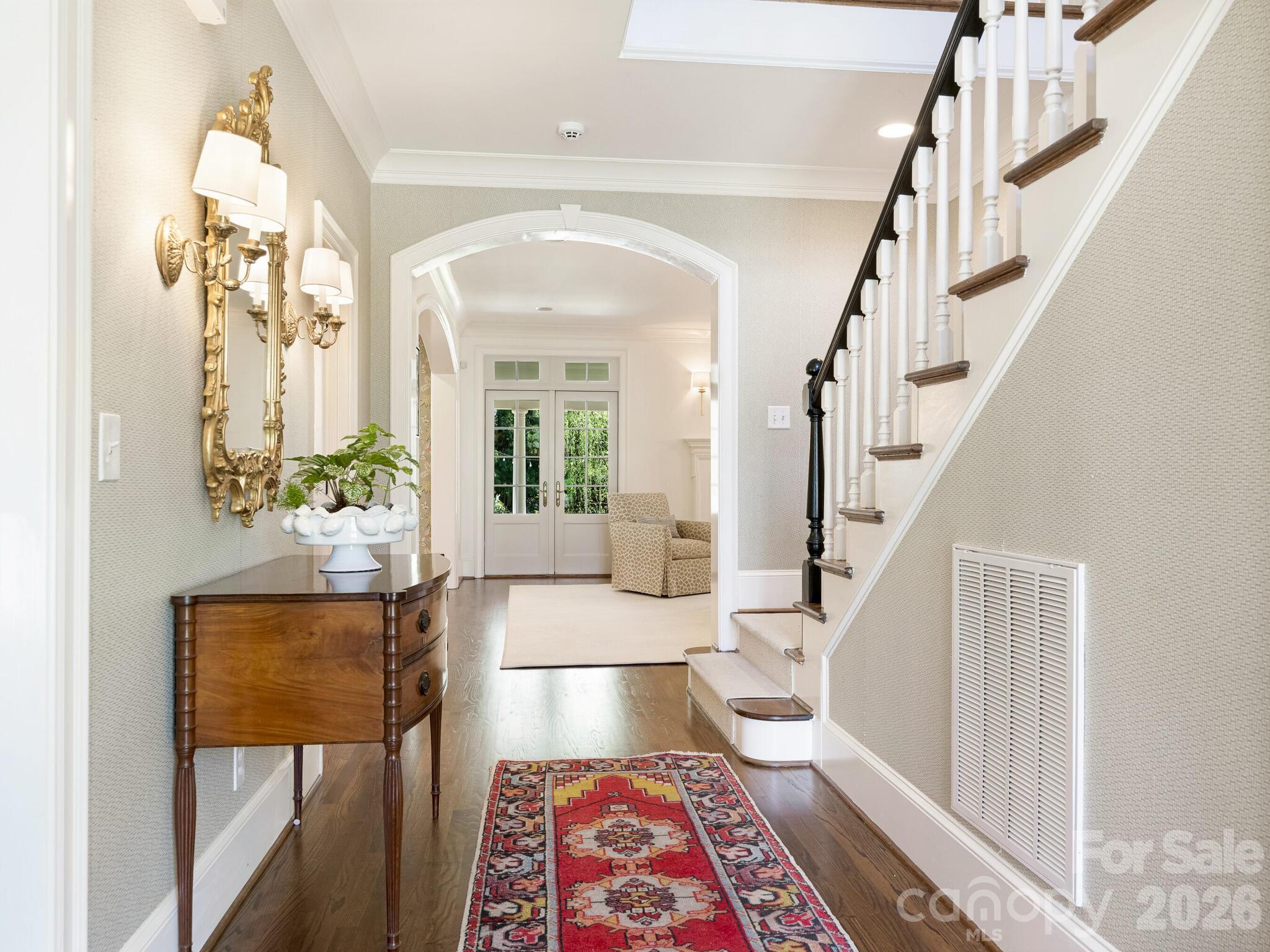1413 Andover Road Charlotte, NC 28211 - Photo 4 of 41 a living room with furniture and a rug