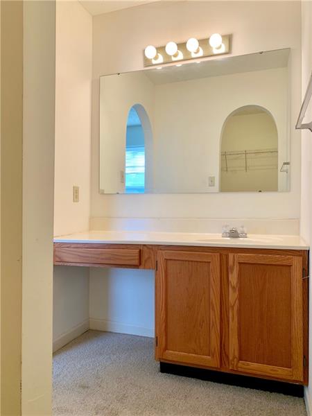 43 Peters Road Greensburg, PA 15601 - Photo 15 of 25 PRIVATE VANITY IN THE LARGE UPSTAIRS BEDROOM