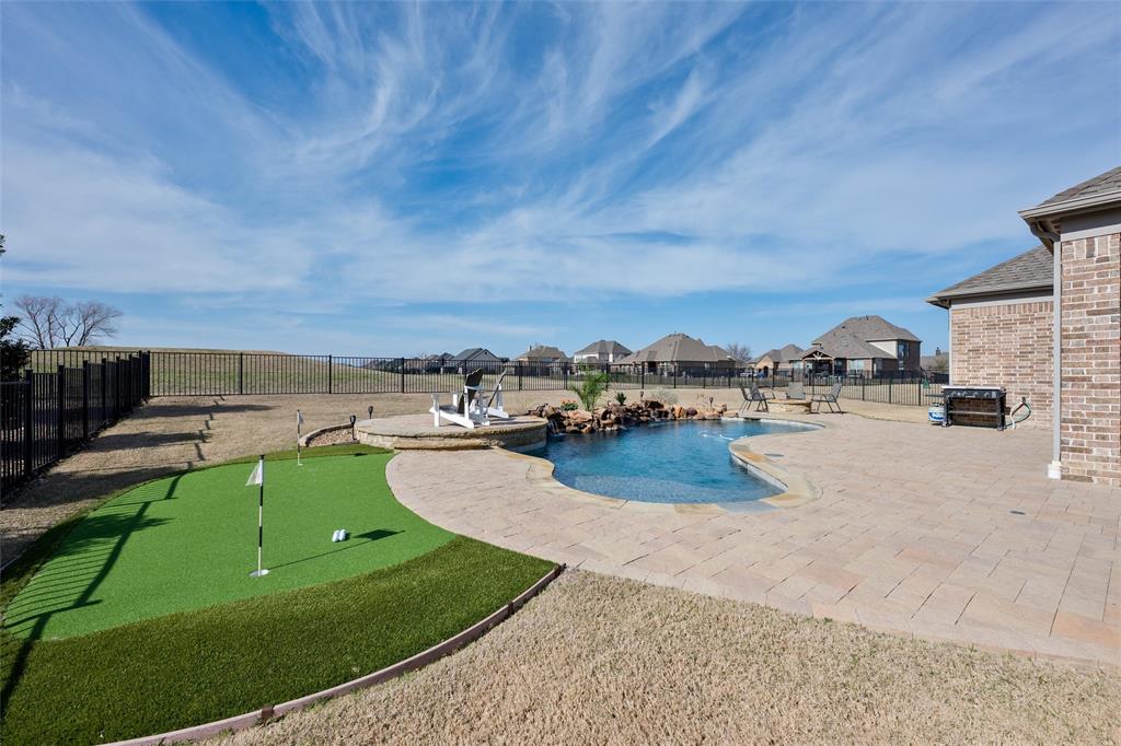 1505 Wolf Ridge Run Gunter, TX 75058 - Photo 3 of 40 Your own private putting green
