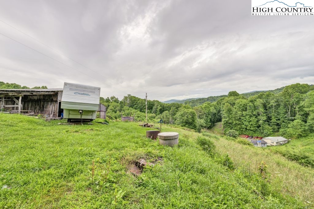 244 Flat Springs Road Elk Park, NC 28622 - Photo 40 of 47 a view of a garden with lawn chairs