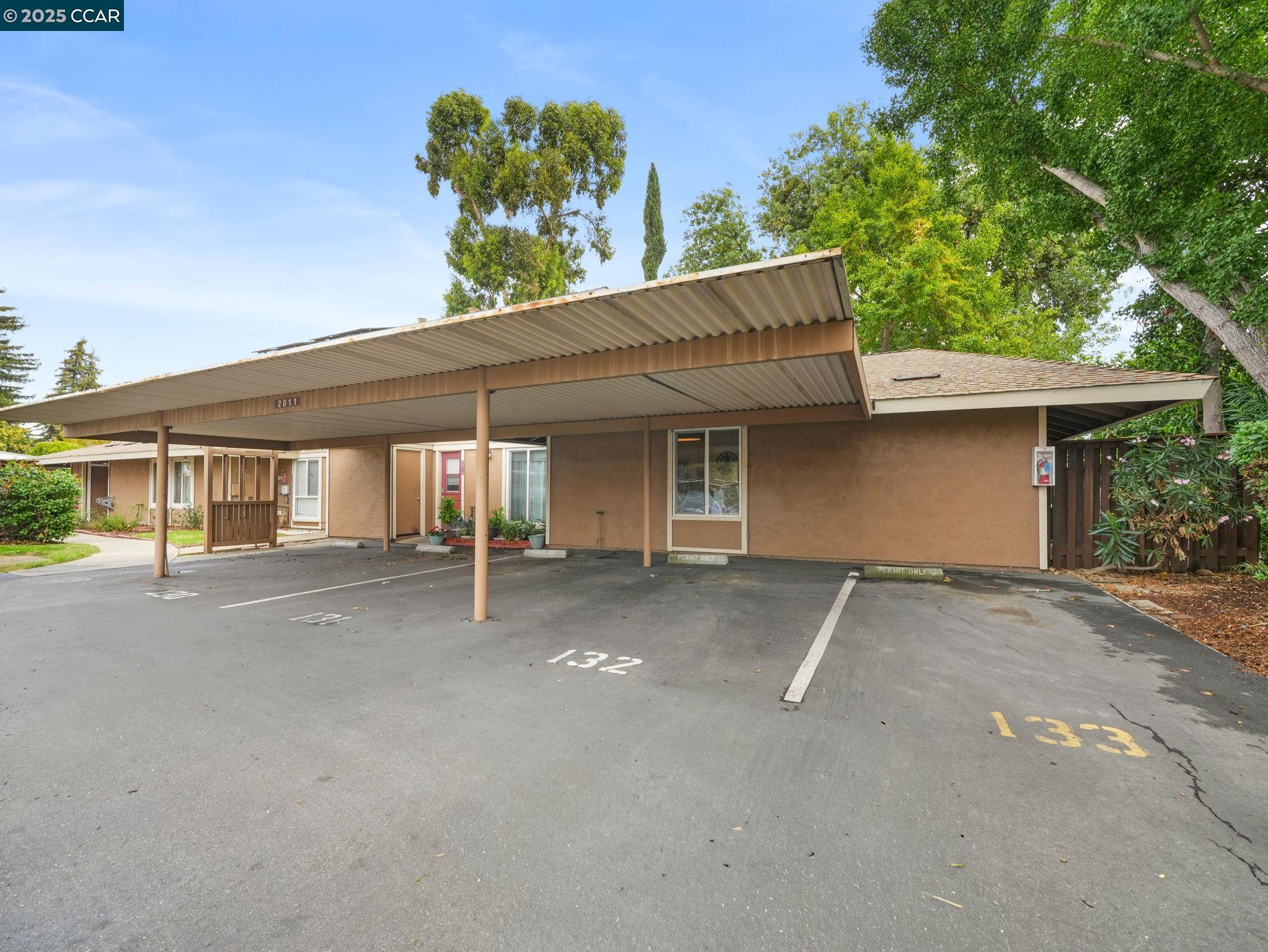 2011 Olivera Road, Unit D Concord, CA 94520 - Photo 17 of 24 a view of a house with a outdoor space