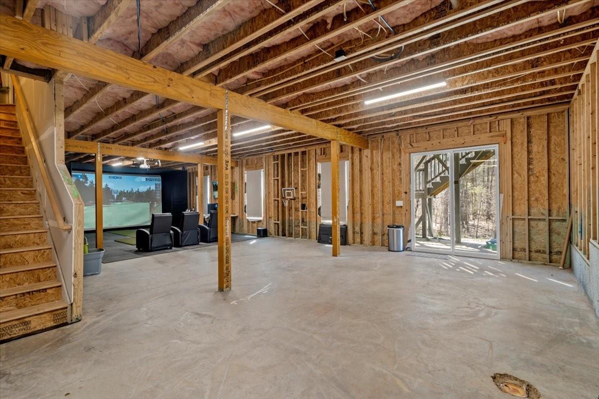 8131 Clems Branch Road Indian Land, SC 29707 - Photo 44 of 47 a view of a hall with wooden floors