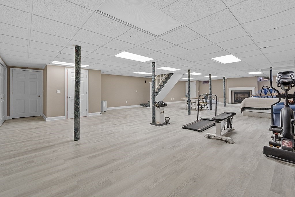 49 Central Tree Road Rutland, MA 01543 - Photo 30 of 42 a view of a room with gym equipment
