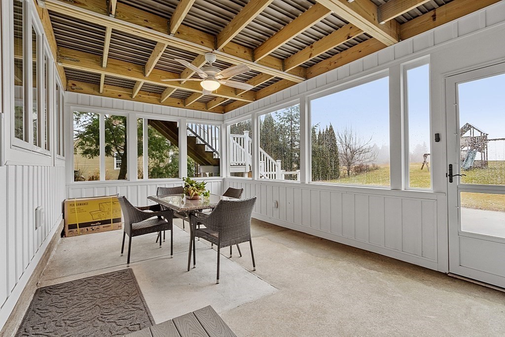 49 Central Tree Road Rutland, MA 01543 - Photo 32 of 42 a dining room with furniture and window