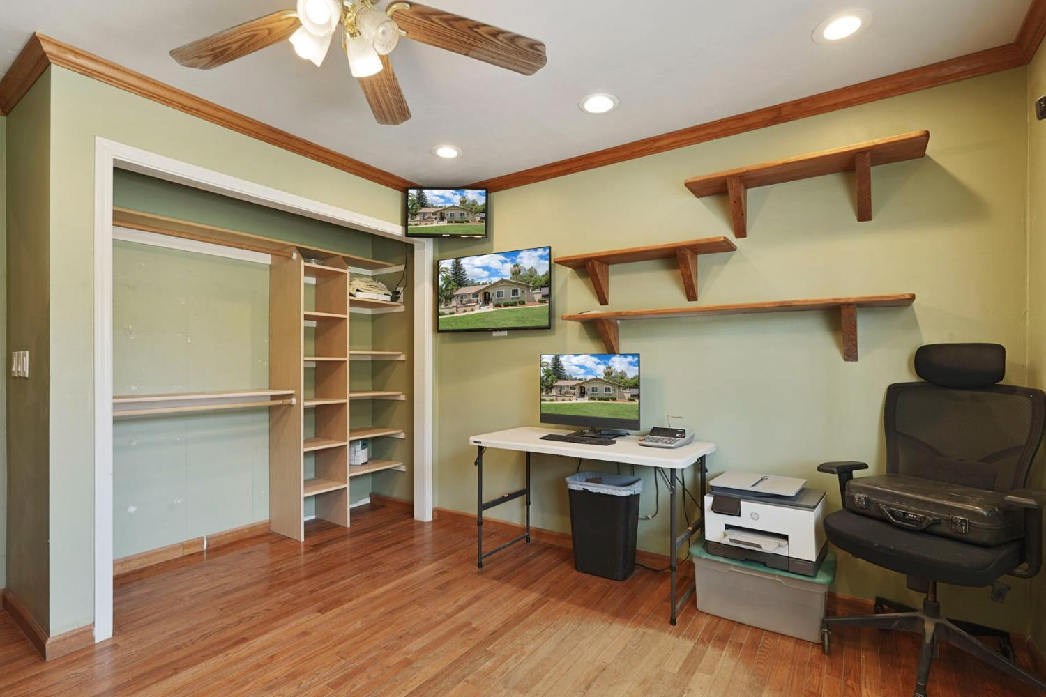5407 Butler Road Penryn, CA 95663 - Photo 25 of 69 a kitchen with stainless steel appliances a stove and wooden floor