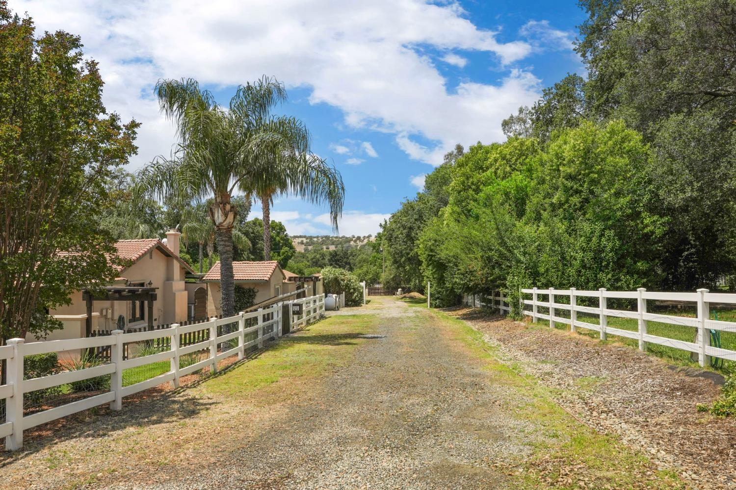 5407 Butler Road Penryn, CA 95663 - Photo 56 of 69 a view of a yard with wooden fence